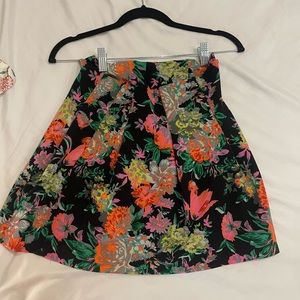 L'atiste By Amy Floral Skirt